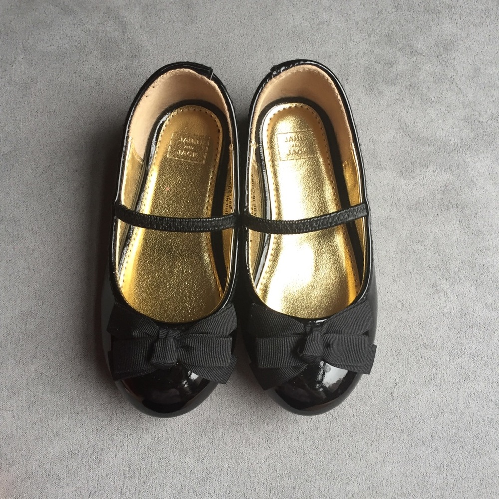 Janie and Jack Patent Leather Toddler Dress Shoes